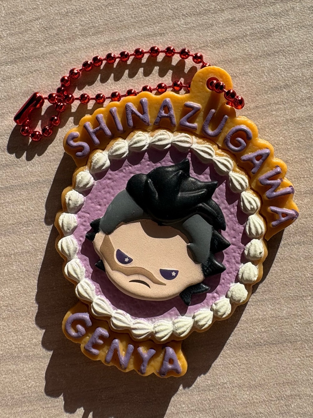 Demon Slayer - Genya Shinazugawa Cookie Keychain 💜